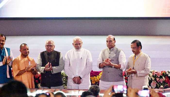 PM Narendra Modi launches 81 projects worth over Rs 60,000 crore for UP, lauds CM Yogi Adityanath for &#039;unimaginable achievement&#039;