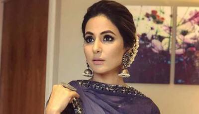 Hina Khan spills magic in Britain with her violet ensemble -See pic