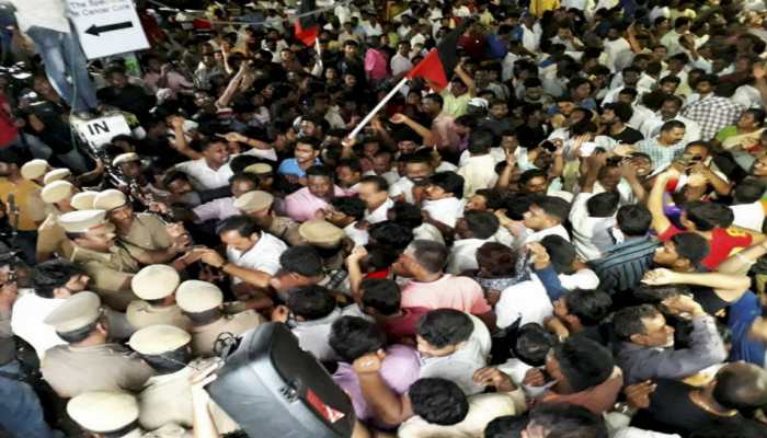 Stalin says Karunanidhi's health normalising, urges party workers to maintain calm
