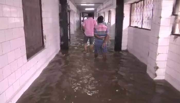 Watch: Bihar health minister Mangal Pandey evades questions on waterlogging in NMCH ICU