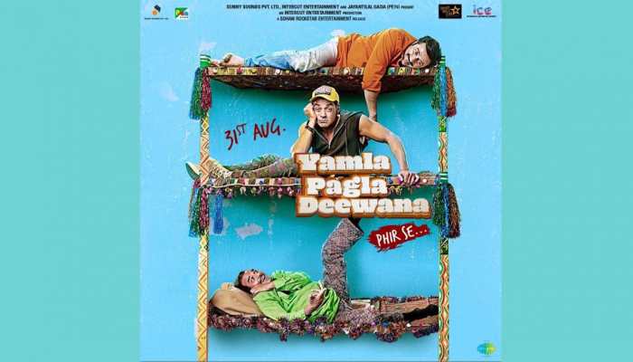 Sunny Deol releases new poster of Yamla Deewana Pagla Phir Se