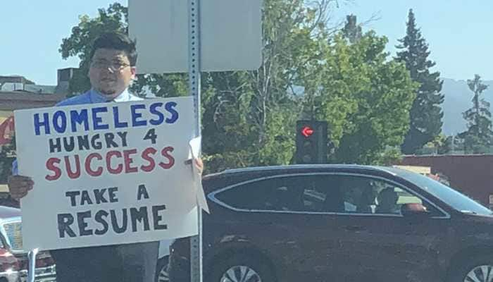 Homeless man distributes resume for a job in Silicon Valley, gets offers from Google and Netflix