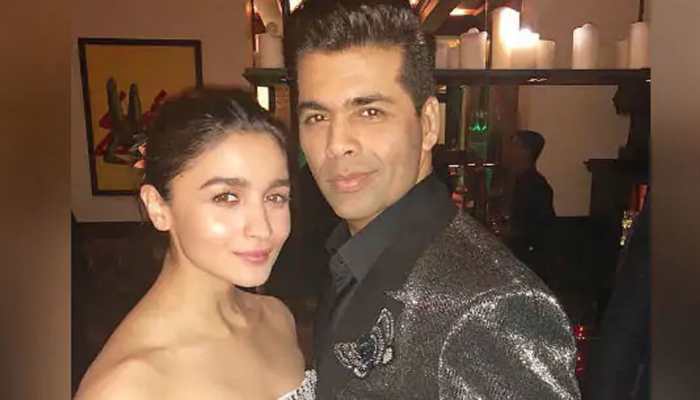 Alia Bhatt sips coffee with Karan Johar—Pic proof