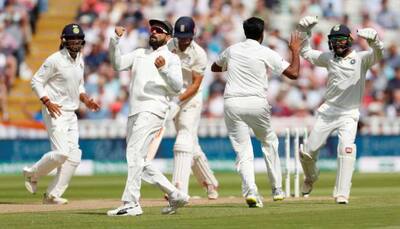 Ashwin's four for gives India edge on Day 1 against England 