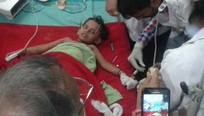 3-year-old Sanno who was rescued from borewell in Bihar's Munger referred to Patna hospital