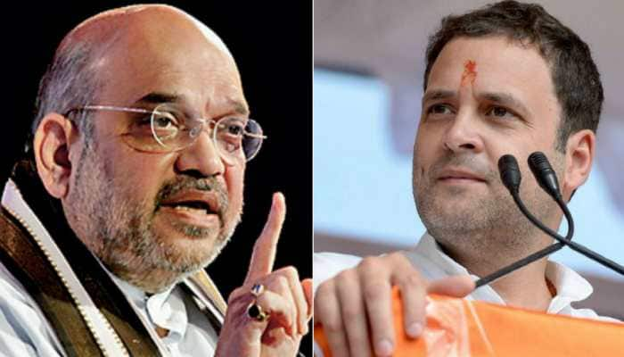 Amit Shah attacks &#039;Rahul baba&#039;, says would&#039;ve &#039;told you in Italian about work done by BJP&#039;