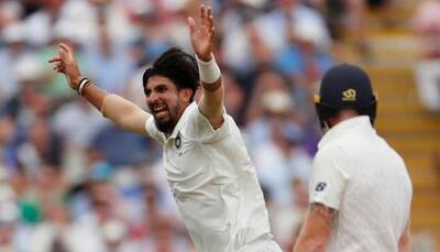 Ishant Sharma fined for animated celebration of Malan's dismissal