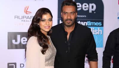 Ajay Devgn shares adorable pic with wifey Kajol on public demand!