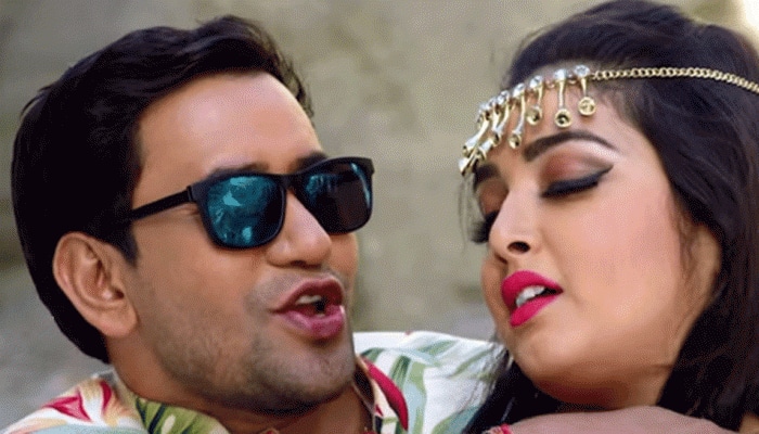 Dinesh Lal Yadav shares a glimpse of Nirahua Chalal London co-starring Amrapali Dubey - Watch