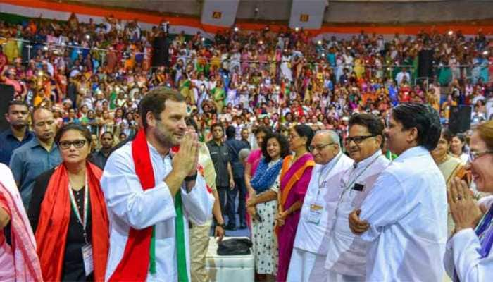 Rahul Gandhi slams RSS, BJP &#039;ideology&#039; of having no place for women