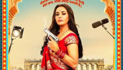 Bhaiaji Superhit: Preity Zinta poses with a gun in new poster—See pic