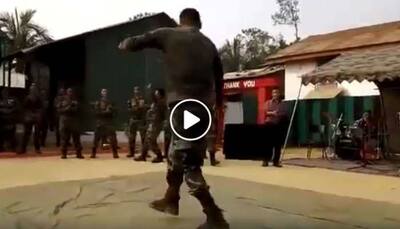 Soldier dancing to Bollywood song has set the internet on fire! Watch