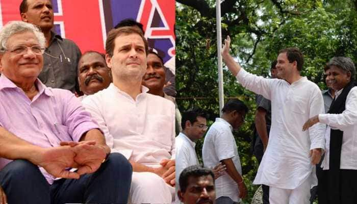 Rahul Gandhi joins protest over SC/ST bill, says PM Narendra Modi has no place for Dalits in his heart