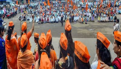 Aurangabad Shiv Sena leader allegedly kicks protesters during Maharashtra bandh