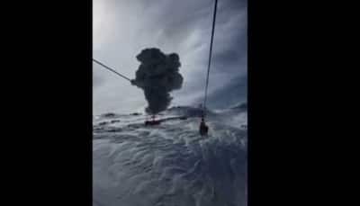 Aspiring film director captures volcanic eruption in Chile - WATCH