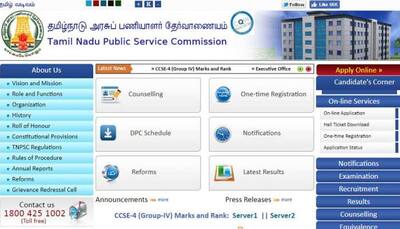 TNPSC releases notification for Group-2 exam on www.tnpsc.gov.in, check how to apply