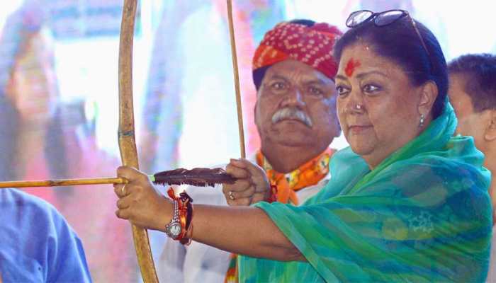 &#039;Vasundhara, go back&#039; slogans raised in Rajasthan CM&#039;s home seat by BJP workers