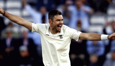 James Anderson first to take 100 Test wickets at Lord’s