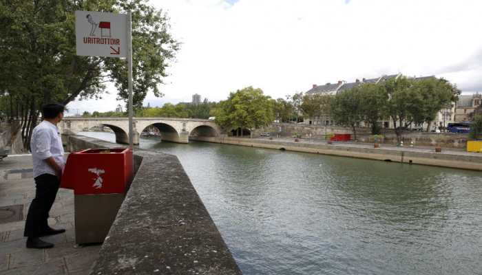Paris protests installation of 'open and embarrassing' eco-friendly urinals