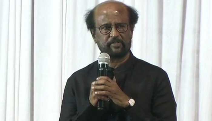 Rajnikanth questions Tamil Nadu CM's absence at Karunanidhi's burial
