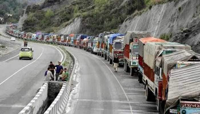 Traffic suspended after landslides on Jammu-Srinagar highway