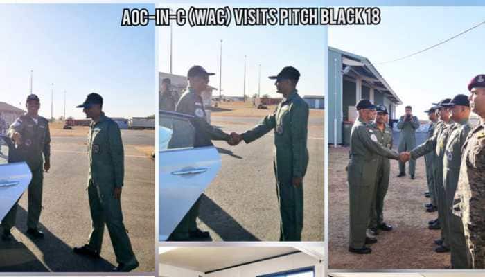 Pitch Black 2018: Top IAF commander lands in Australia, lauds Indian contingent for &#039;good work&#039;