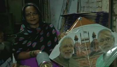 Fly high with PM Modi: Narendra kites a big hit on eve of Independence Day