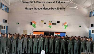 IAF team at Pitch Black greets nation on its 72nd Independence Day