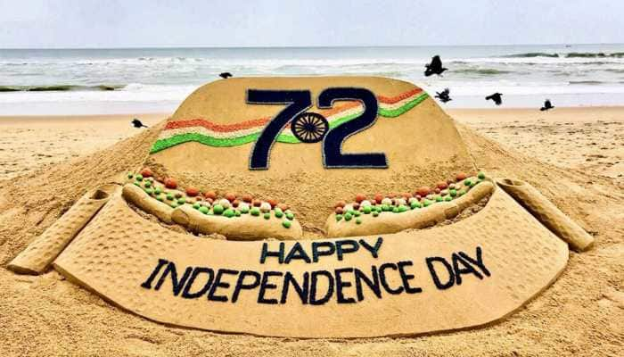 Sudarsan Pattnaik&#039;s Independence Day special sand art will make your jaw drop - Watch