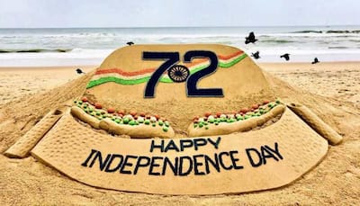Sudarsan Pattnaik's Independence Day special sand art will make your jaw drop - Watch