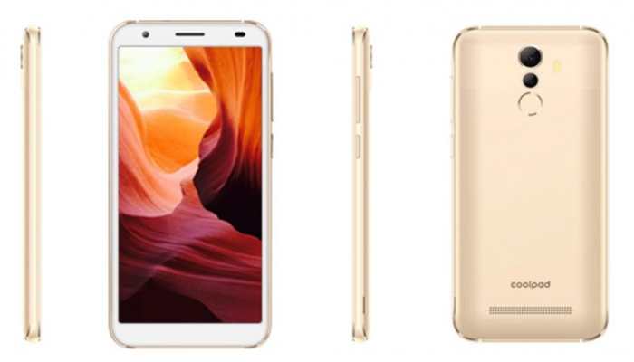 Coolpad&#039;s budget smartphone with 18:9 display in India