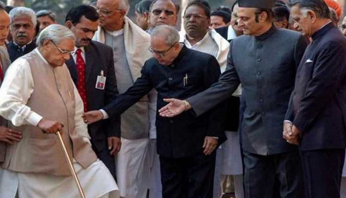 When Pranab Mukherjee's dog bit Atal Bihari Vajpayee