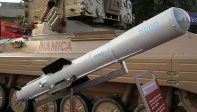 India successfully test fires HeliNa anti-tank guided missile