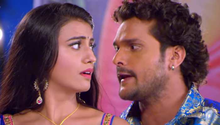 Khesari Lal Yadav and Akshara Singh&#039;s peppy song becomes a YouTube sensation—Watch 