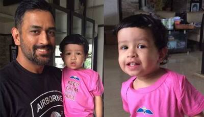 Mahendra Singh Dhoni shares adorable video of baby Ziva and it proves she is a smart kid—Watch