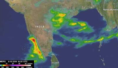 NASA estimates monsoon rains behind Kerala floods