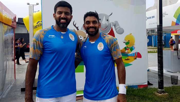 Rohan Bopanna-Divij Sharan clinch Gold in Asian Games Men's Tennis Doubles