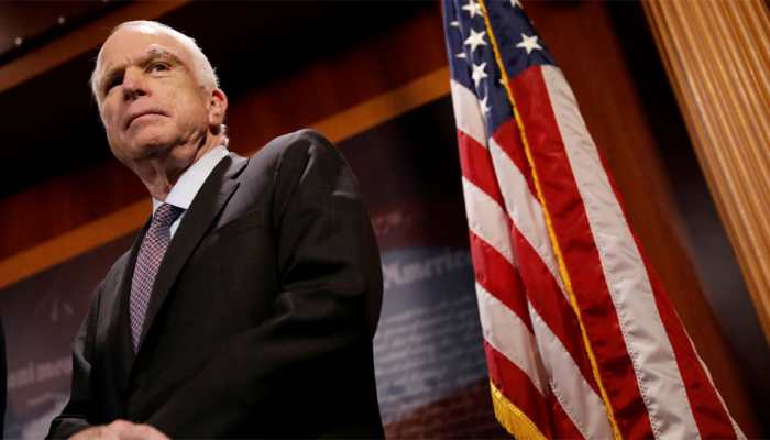 Republican US Senator John McCain ending medical treatment for brain cancer