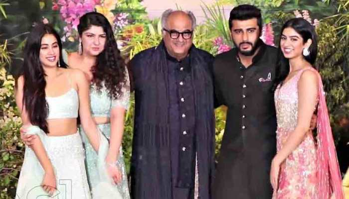 Arjun Kapoor shares pictures of his 'showstoppers' Janhvi, Sonam and Anshula ahead of Raksha Bandhan