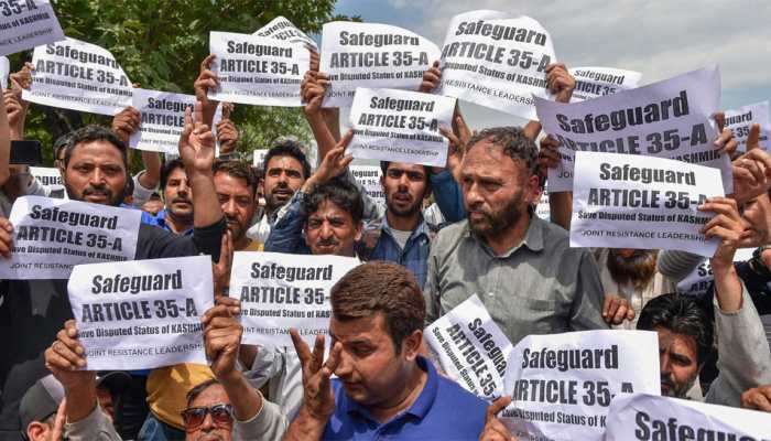 Jammu and Kashmir civil society group threatens mass agitation if Article 35A is altered