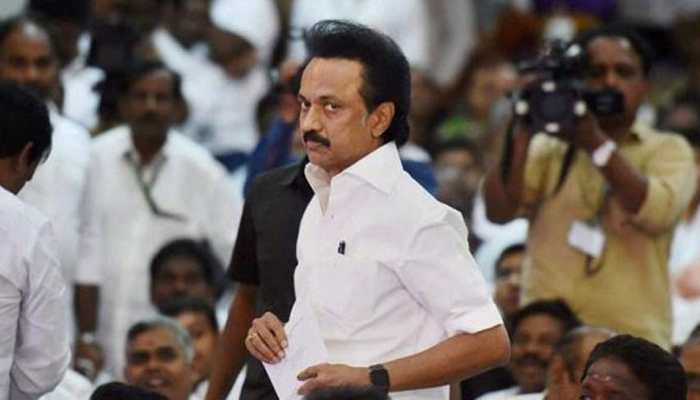 MK Stalin files nomination for post of DMK president