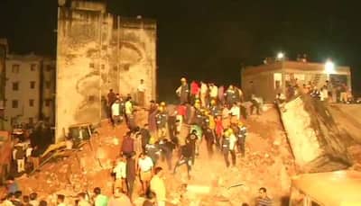 Gujarat: 10 people feared trapped after building collapses in Ahmedabad's Odhav area, rescue operations underway