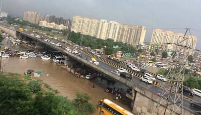 Heavy rain in Gurugram leaves city submerged in water; see pics and videos of harrowing experience