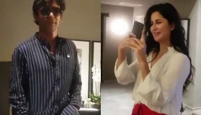 Katrina Kaif turns photographer for &#039;model&#039; Sunil Grover - Watch funny video