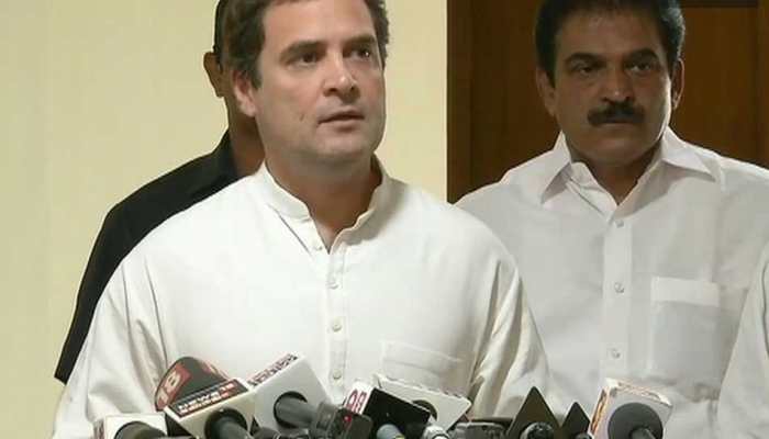 Centre's financial aid to Kerala not enough, flood victims should get timely compensation: Rahul Gandhi 