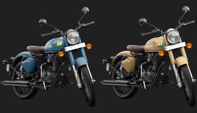 Royal Enfield unveils variants in homage to Indian Air Force and Indian Army