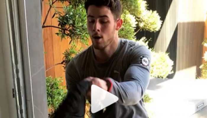 Nick Jonas&#039; battle rope workout video will inspire you to hit the gym this weekend - Watch