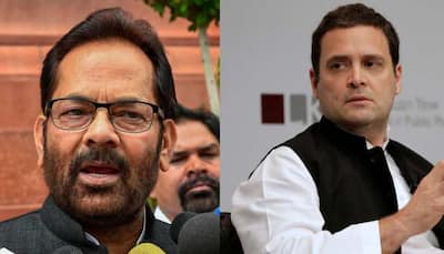 From 'Pappu to Gappu': Naqvi mocks Rahul for attacking Modi government