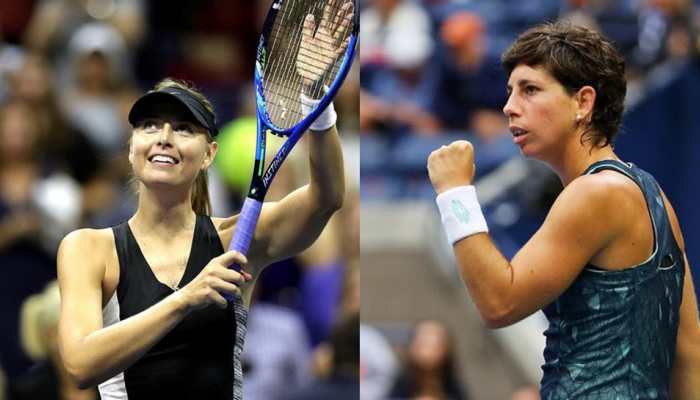 US Open 2018: Maria Sharapova's unbeaten run ends at the hands of Carla Suarez Navarro