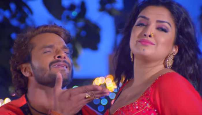 Khesari Lal Yadav and Amrapali Dubey's Marad Abhi Baccha Ba full video song out - Watch